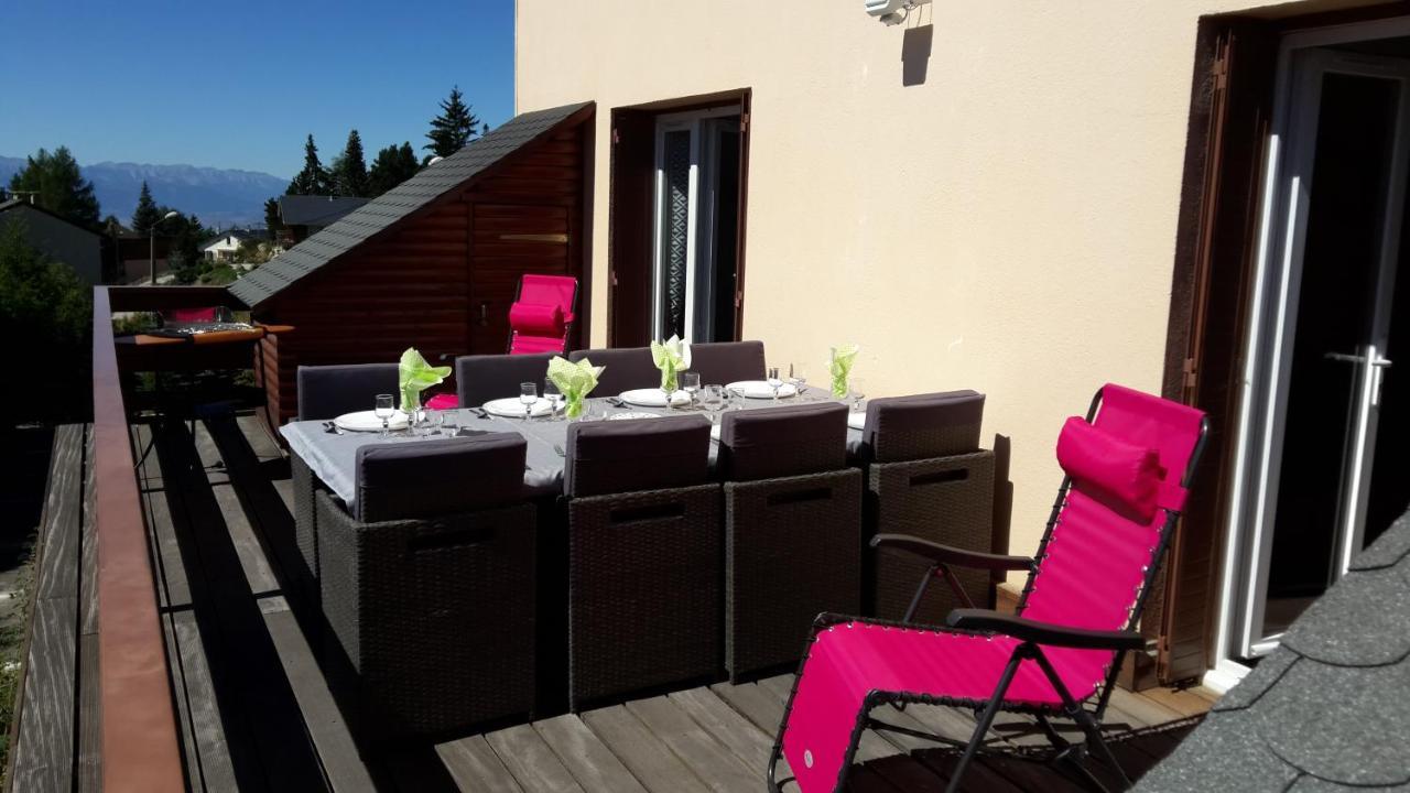 Residence Campredon - Decoration Typique - 25M2 De Terrasse Amenagee Plein Sud Avec Vue Panoramique - Internet - Jardin - Parking - Navette - Linge Et Menage En Options Payantes Font-Romeu-Odeillo-Via Exterior photo